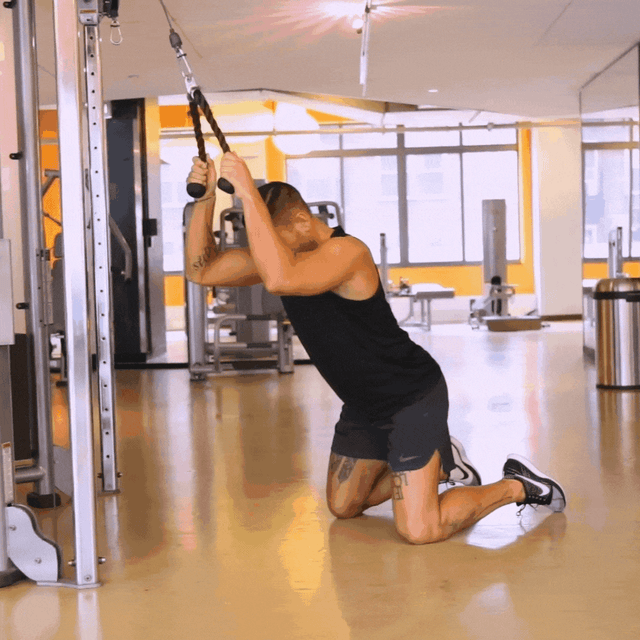 Cable Crunches
