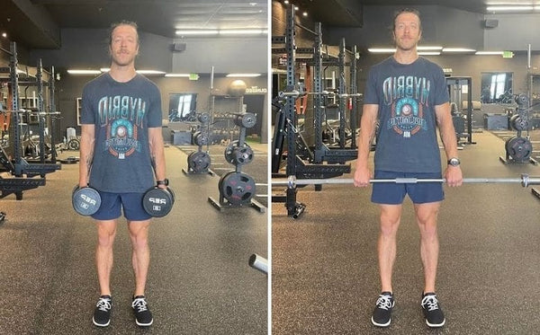 Dumbbell Shrugs Vs. Barbell Shrugs