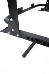 finish, materials and welding on power rack