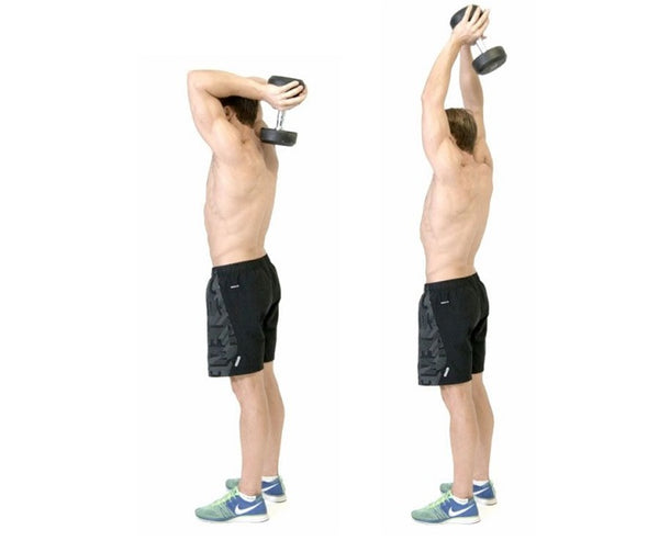 Standing Overhead Tricep Extension