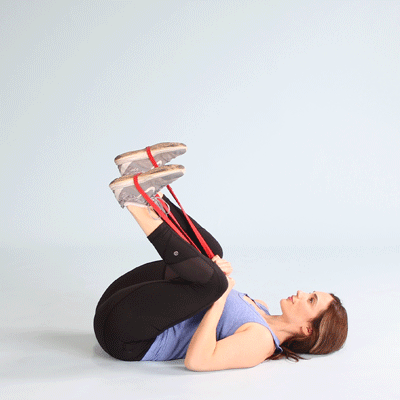 Resistance Band Leg Press